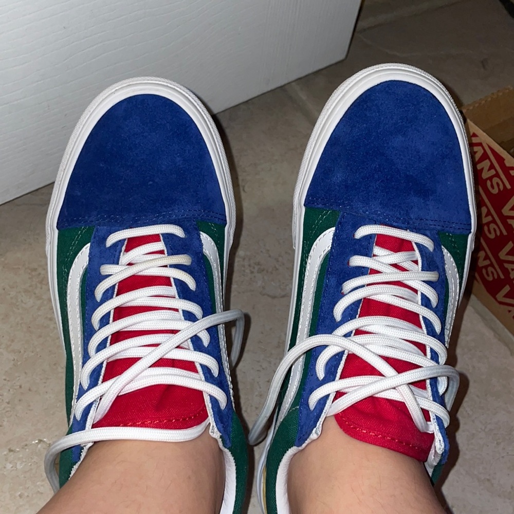 Old Skool Multi-Colored Vans